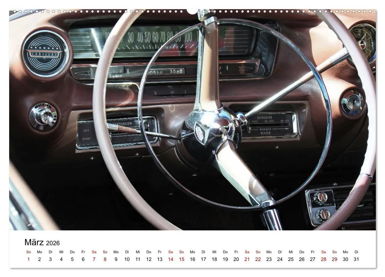 Bild: 9783457543399 | Klassische Armaturenbretter (Wandkalender 2026 DIN A2 quer),...