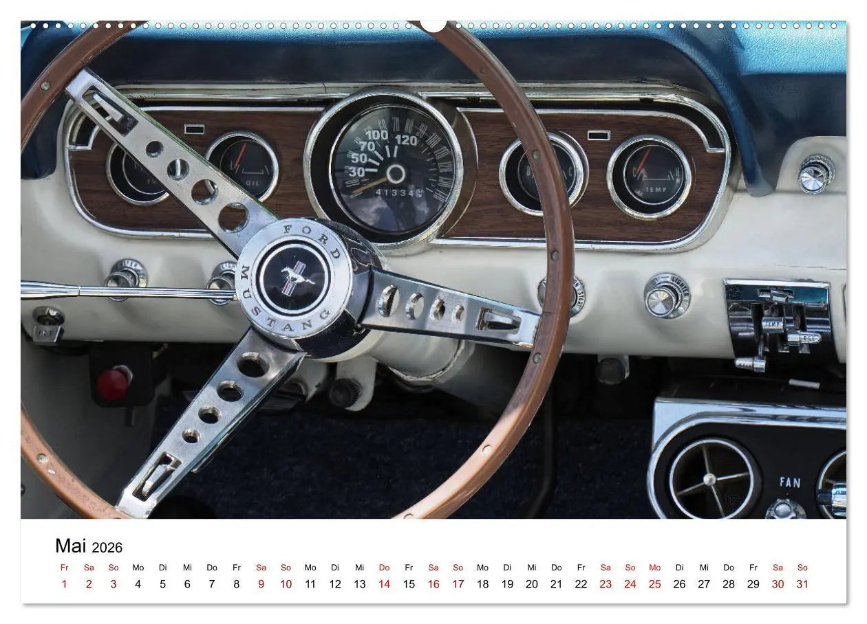 Bild: 9783457543399 | Klassische Armaturenbretter (Wandkalender 2026 DIN A2 quer),...
