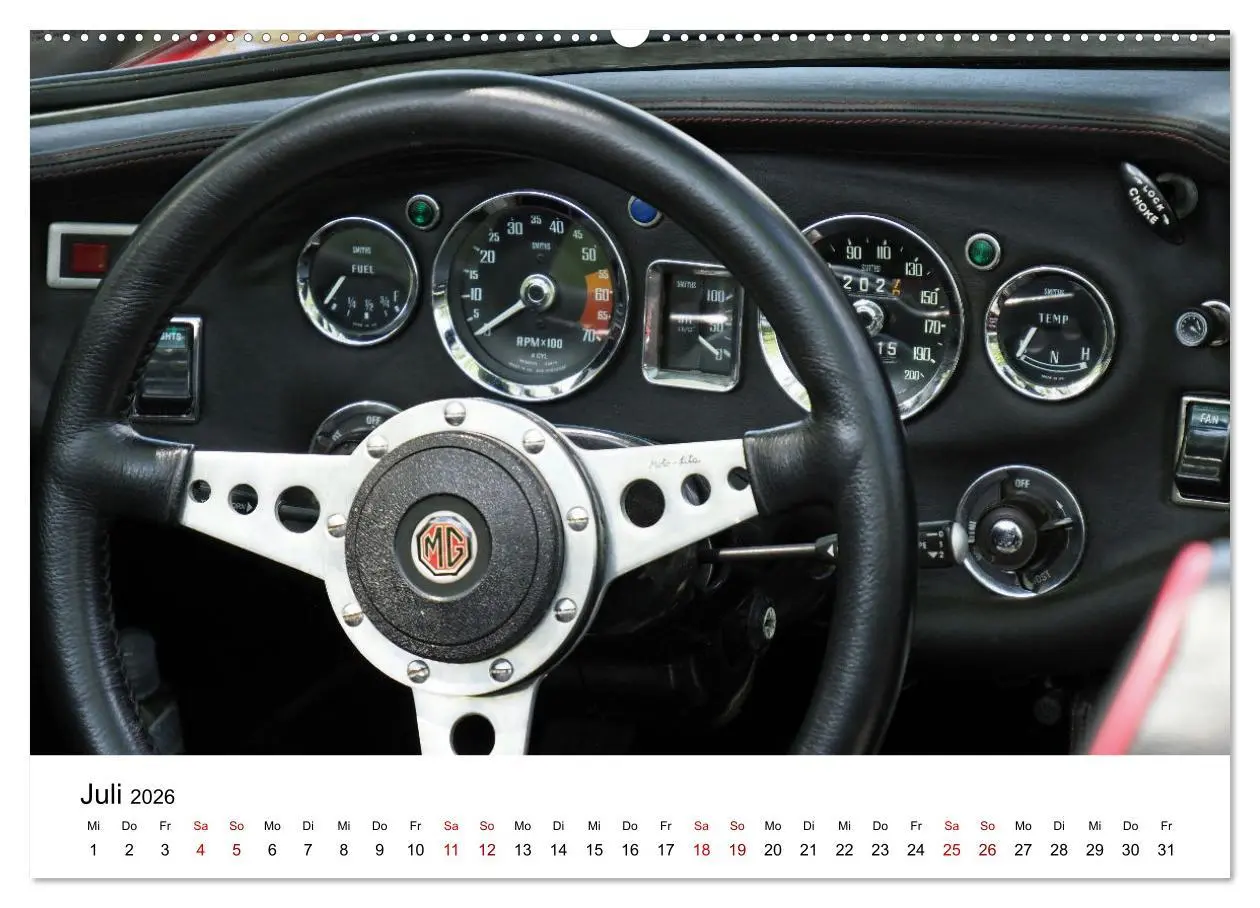 Bild: 9783457543399 | Klassische Armaturenbretter (Wandkalender 2026 DIN A2 quer),...