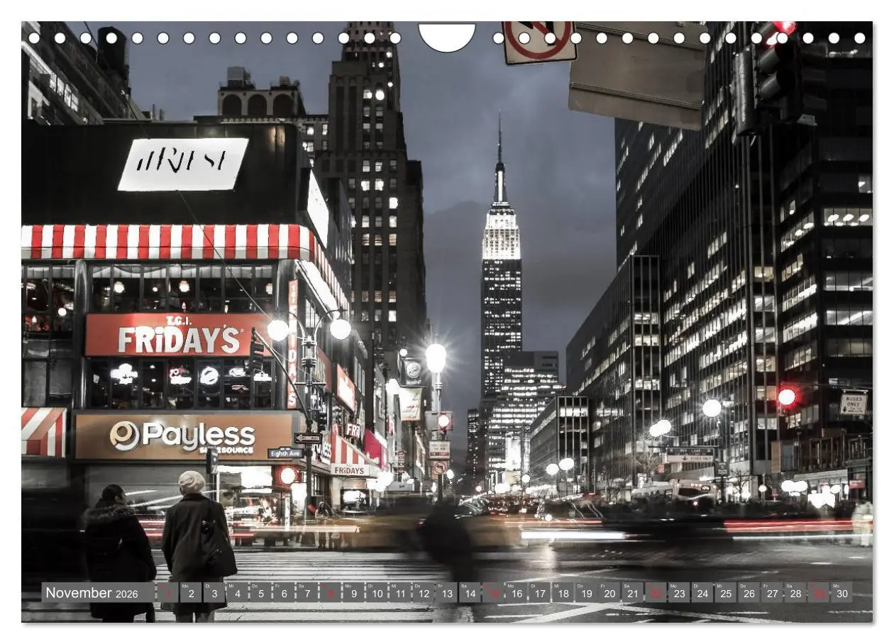 Bild: 9783457923399 | New York City - Color Glam Edition (Wandkalender 2026 DIN A4 quer),...