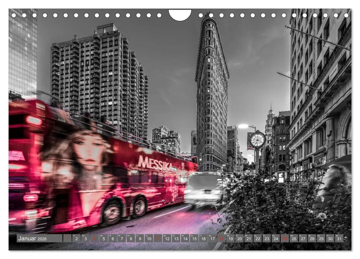 Bild: 9783457923399 | New York City - Color Glam Edition (Wandkalender 2026 DIN A4 quer),...