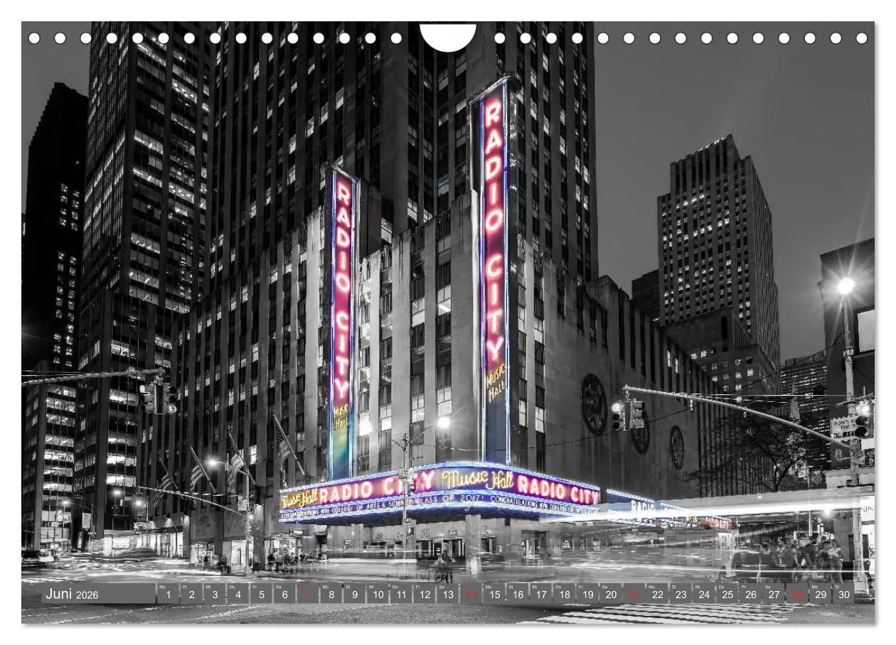 Bild: 9783457923399 | New York City - Color Glam Edition (Wandkalender 2026 DIN A4 quer),...
