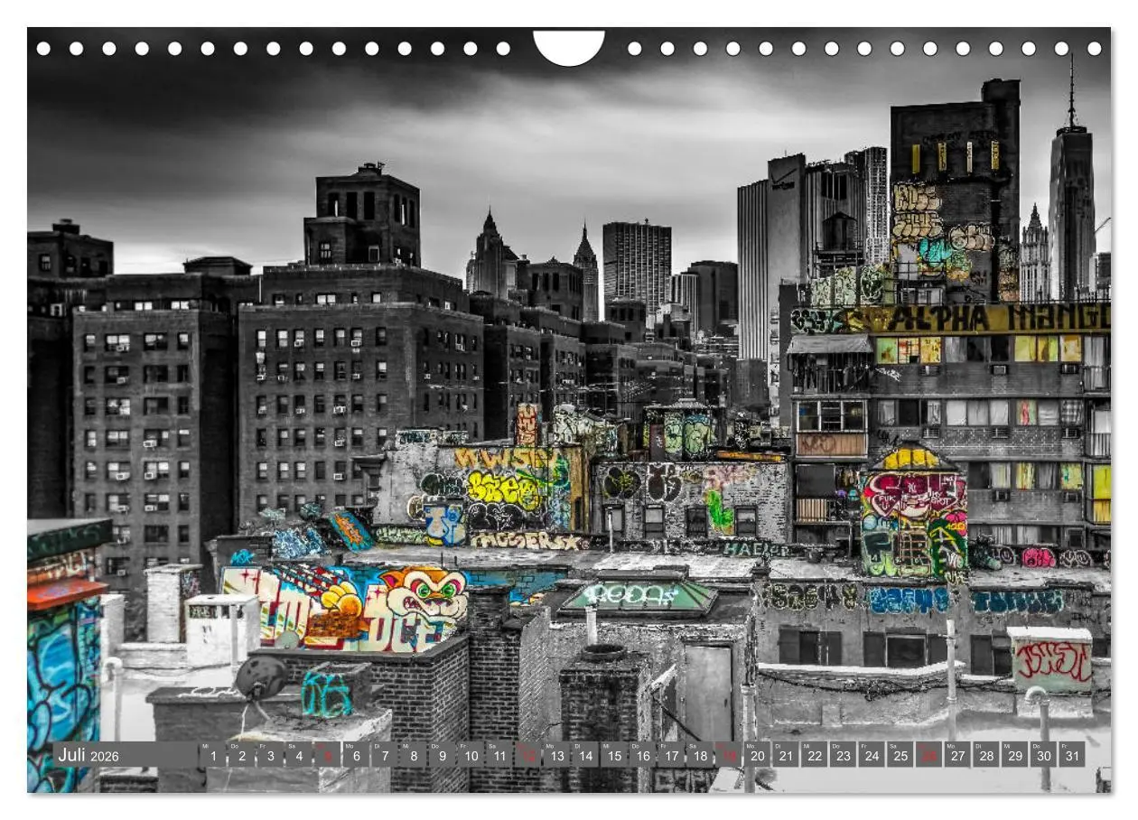 Bild: 9783457923399 | New York City - Color Glam Edition (Wandkalender 2026 DIN A4 quer),...