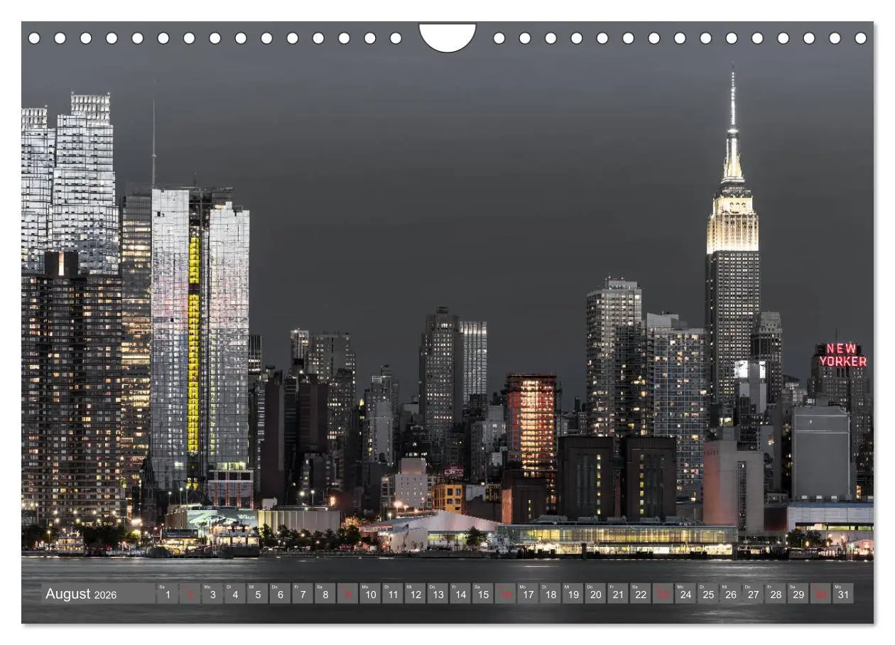 Bild: 9783457923399 | New York City - Color Glam Edition (Wandkalender 2026 DIN A4 quer),...