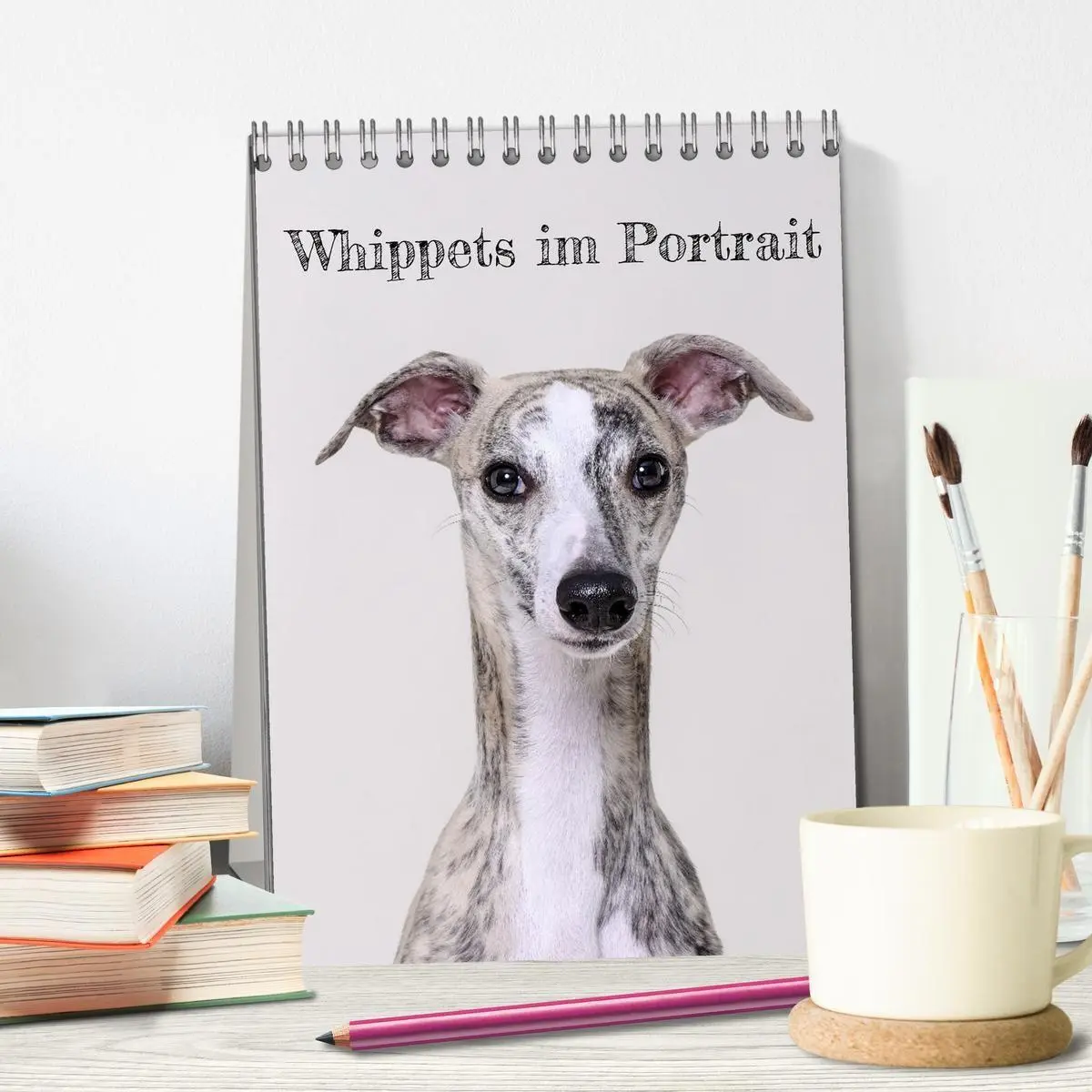 Bild: 9783569273399 | Whippets im Portrait (Tischkalender 2027 DIN A5 hoch), CALVENDO...