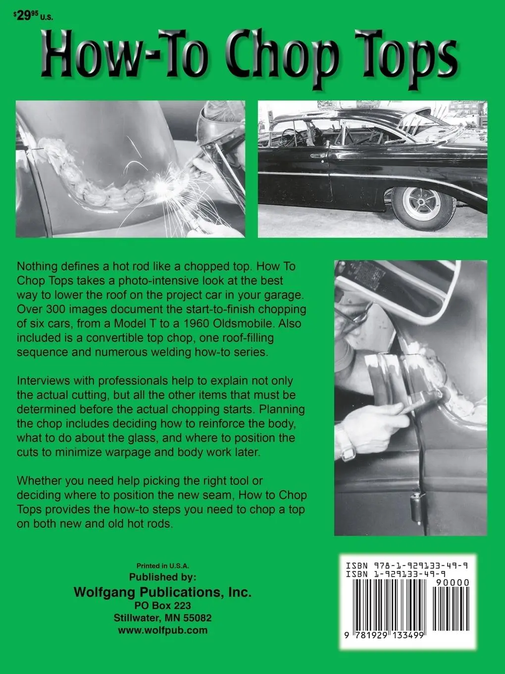 Rückseite: 9781929133499 | How-To Chop Tops | Timothy Remus | Taschenbuch | Englisch | 2007
