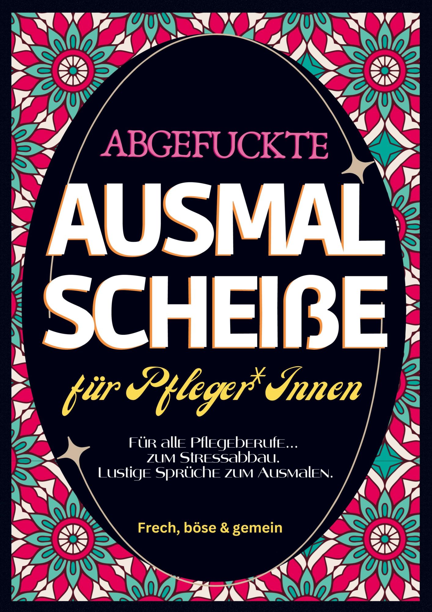 Cover: 9789403783499 | Fluch Malbuch Pflege A4 | Nora Milles | Taschenbuch | 80 S. | Deutsch