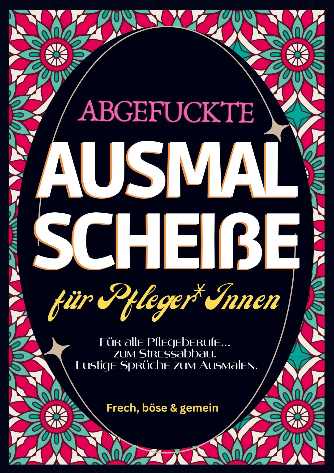 Cover: 9789403783499 | Fluch Malbuch Pflege A4 | Nora Milles | Taschenbuch | 80 S. | Deutsch