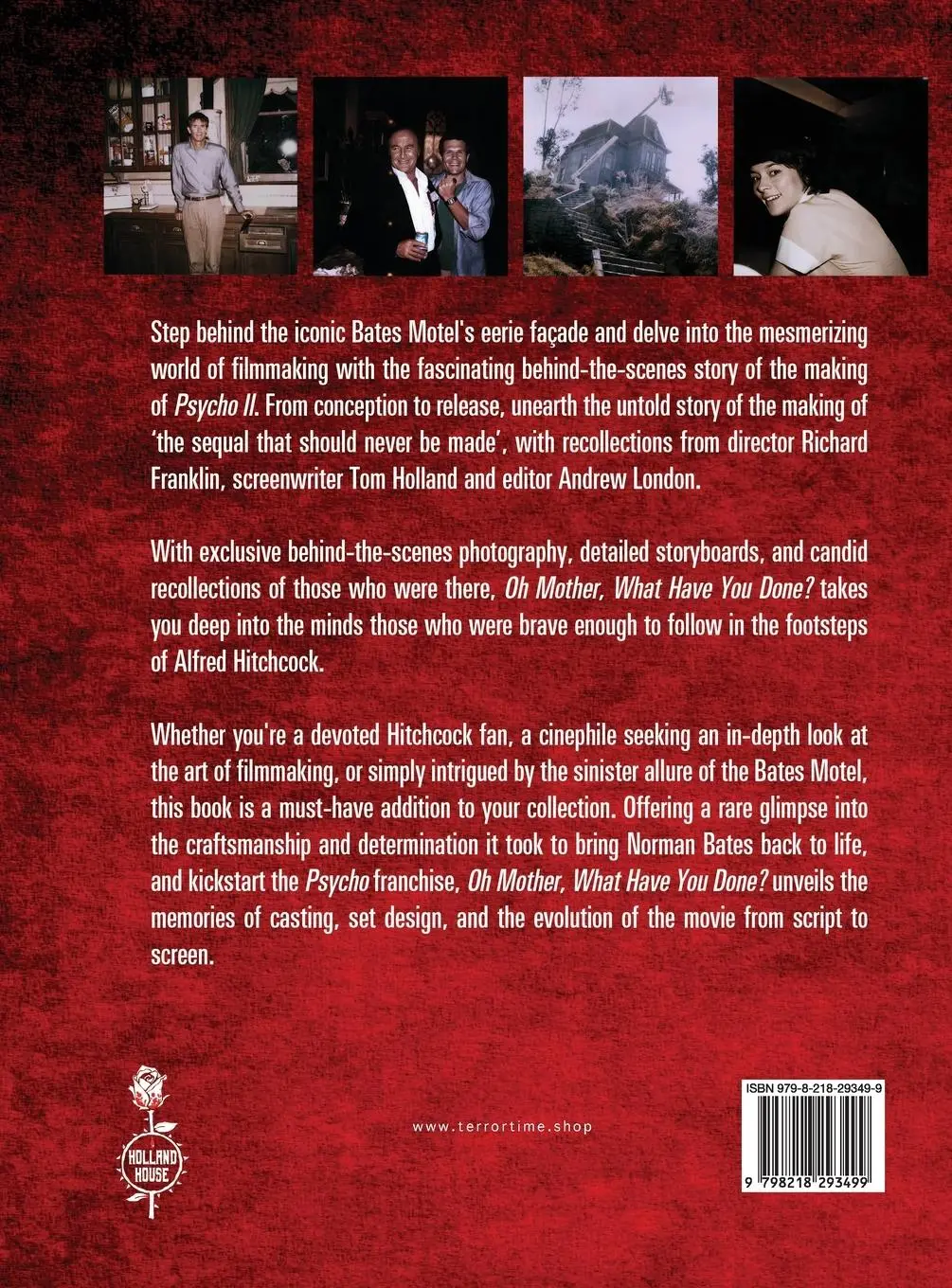 Rückseite: 9798218293499 | Oh Mother! What Have You Done? | The Making of Psycho II | Buch | 2023