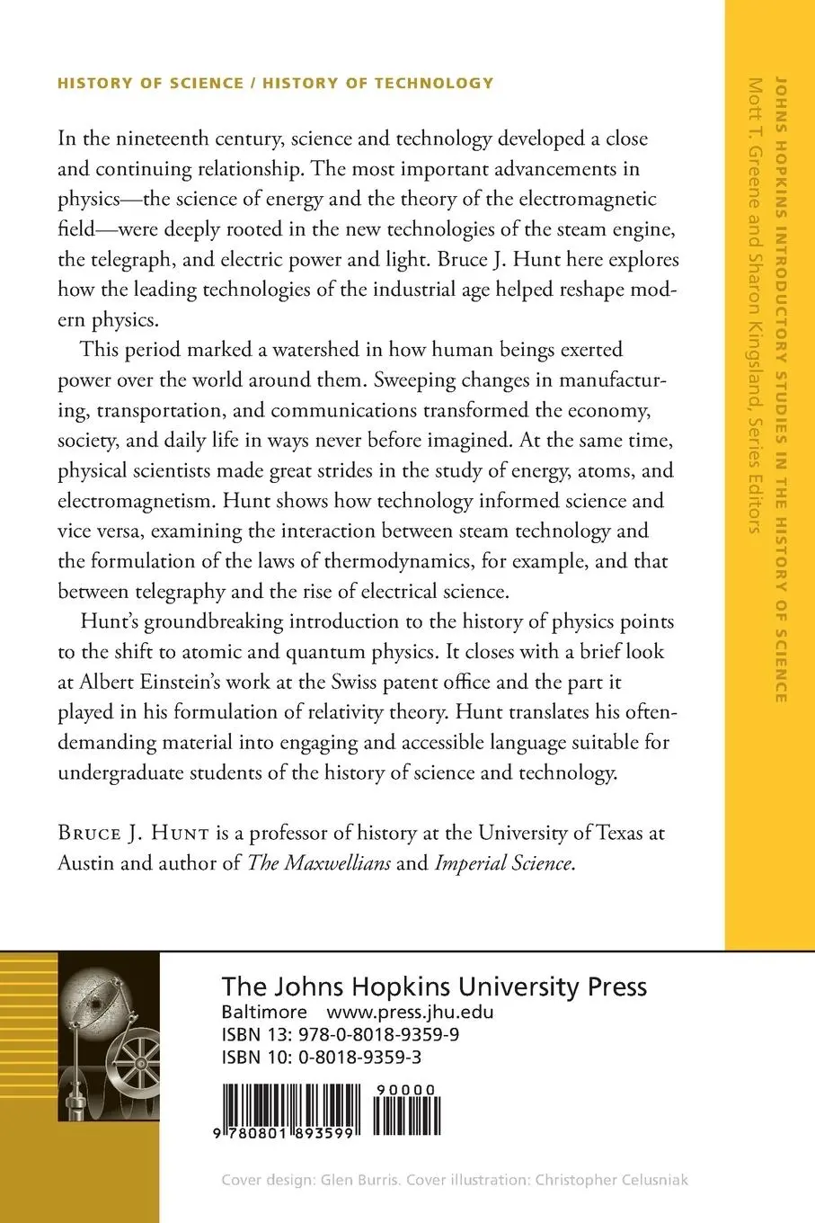 Rückseite: 9780801893599 | Pursuing Power and Light | Bruce J Hunt | Taschenbuch | Englisch