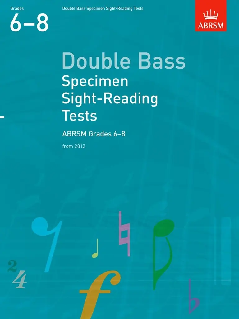 Cover: 9781848493599 | Double Bass Specimen Sight-Reading Tests, | from 2012, ABRSM Grades 68
