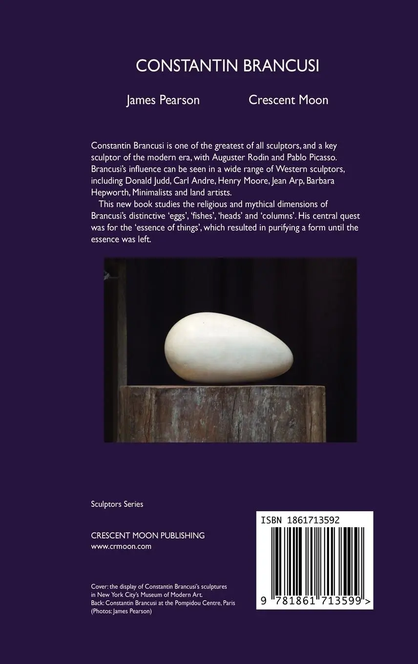 Rückseite: 9781861713599 | Constantin Brancusi | Sculpting the Essence of Things | James Pearson