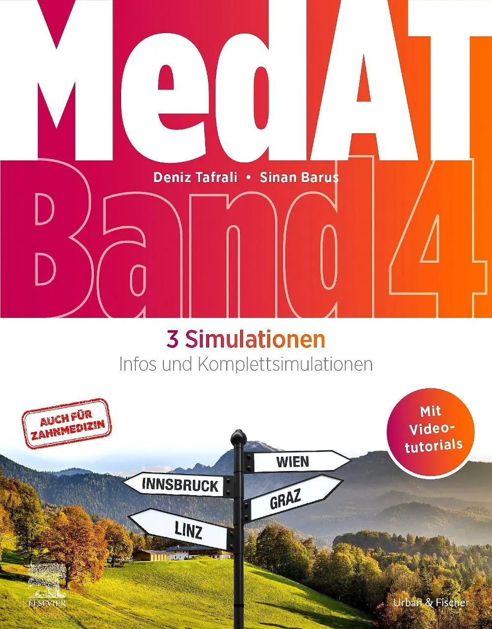 Cover: 9783437413599 | MedAT 3 Simulationen (Band 4) | Deniz Tafrali (u. a.) | Taschenbuch