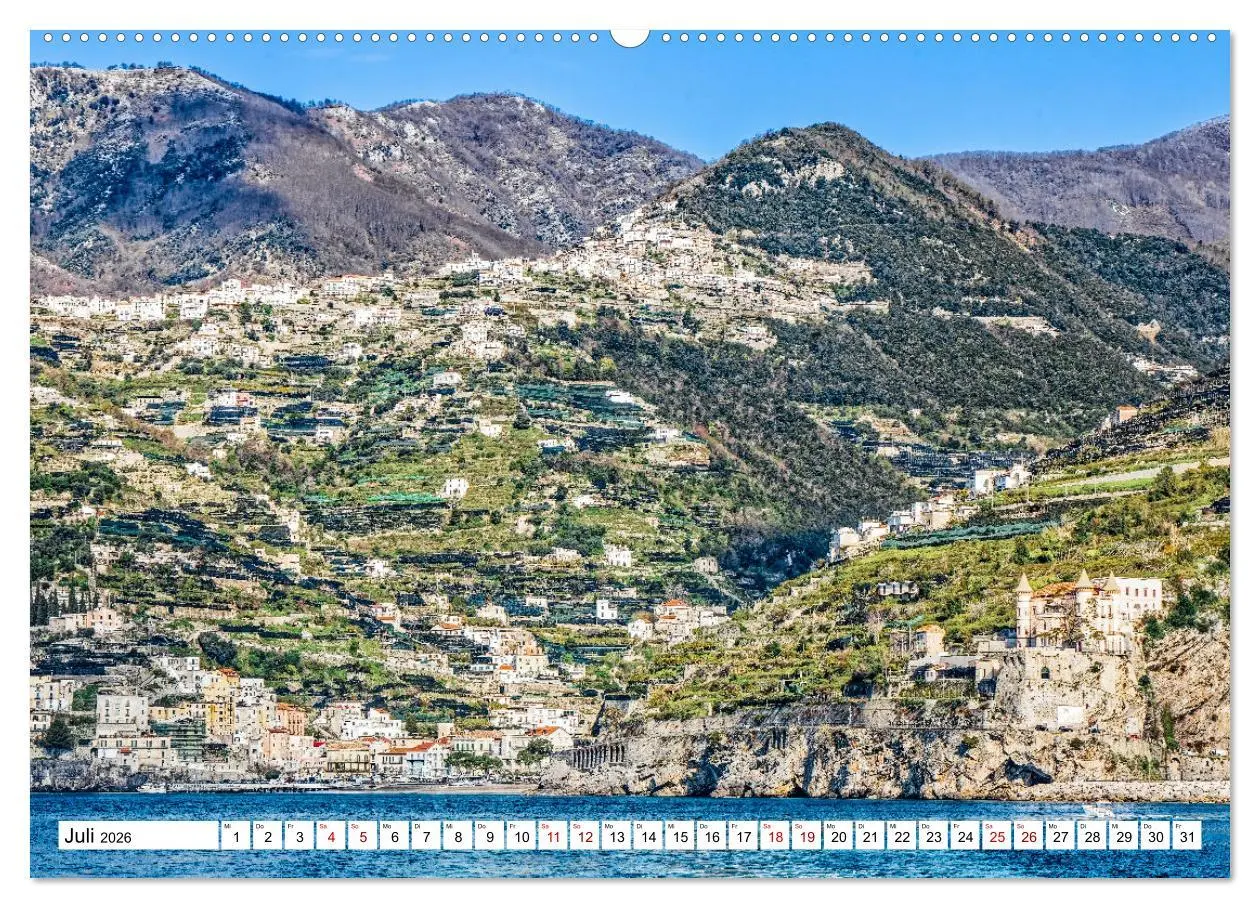 Bild: 9783457523599 | Amalfi - Traumhafte Küste zwischen Himmel und Meer (Wandkalender...