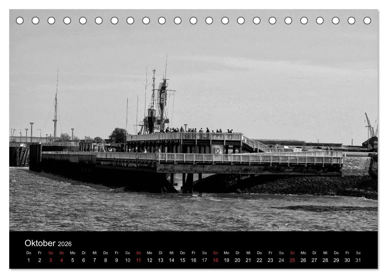 Bild: 9783516163599 | Willkommen in Cuxhaven (Tischkalender 2026 DIN A5 quer), CALVENDO...