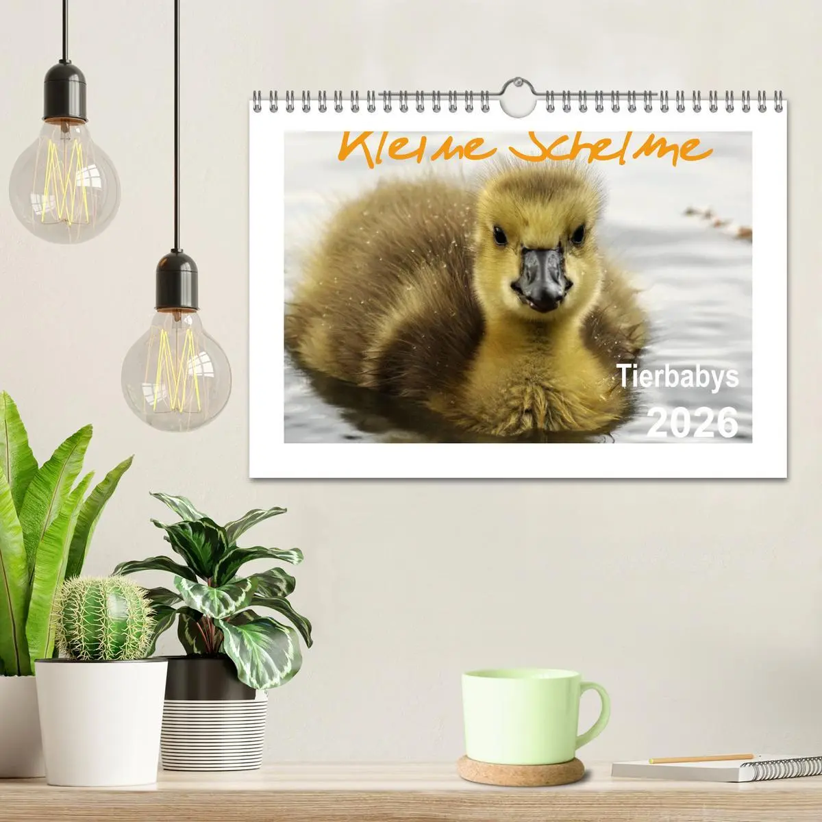 Bild: 9783516233599 | Kleine Schelme - Tierbabys (Wandkalender 2026 DIN A4 quer),...