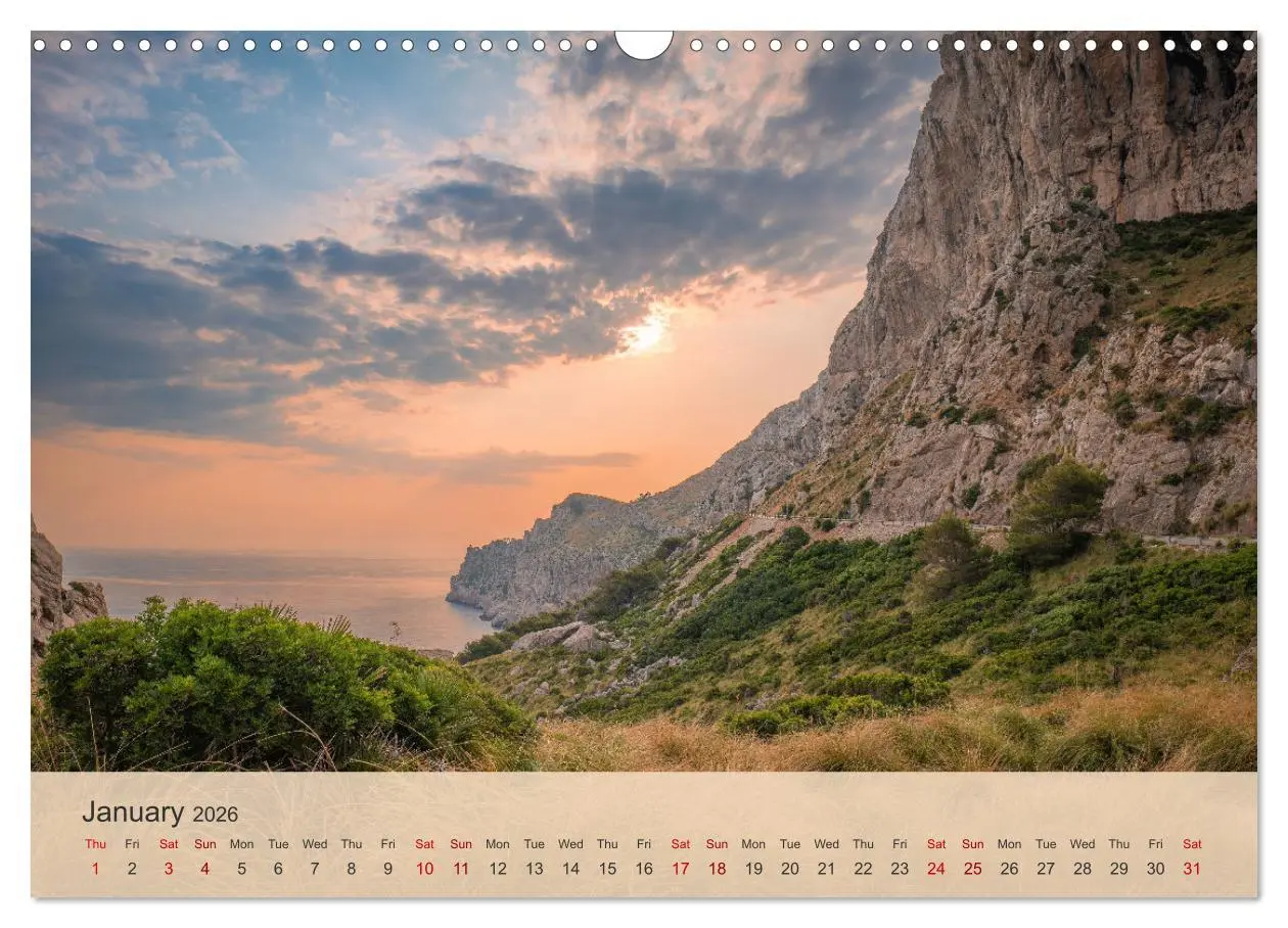 Bild: 9783516543599 | Mallorca - Pearl of the Mediterranean Sea (Wall Calendar 2026 DIN...