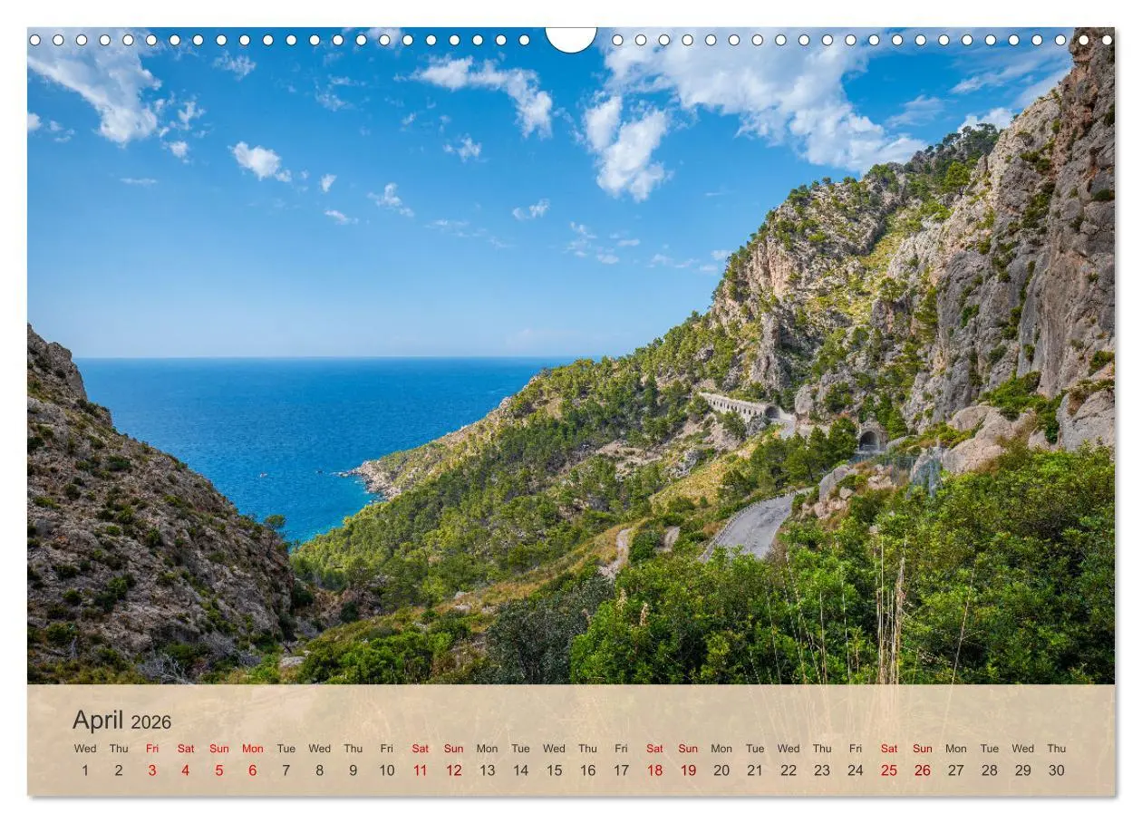 Bild: 9783516543599 | Mallorca - Pearl of the Mediterranean Sea (Wall Calendar 2026 DIN...