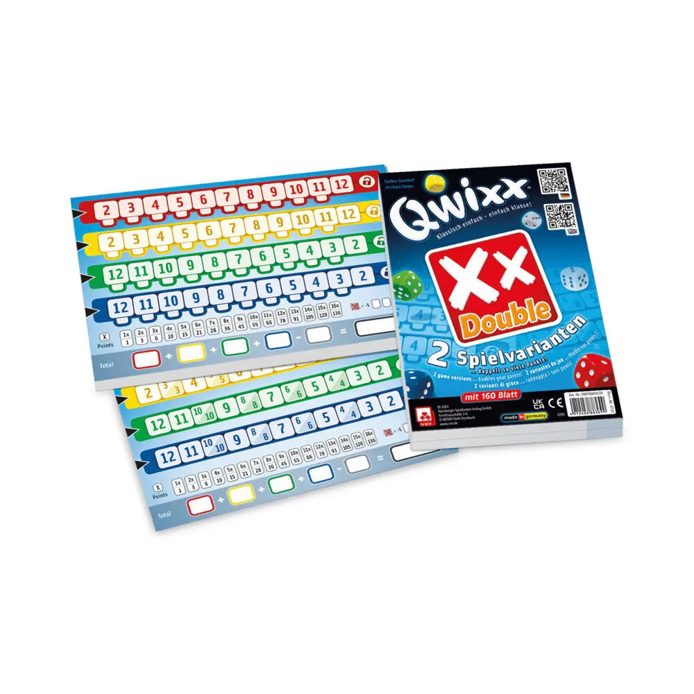 Bild: 4012426883699 | Qwixx - Double - Zusatzblöcke | NSV - Nürnberger Spielkarten Verlag