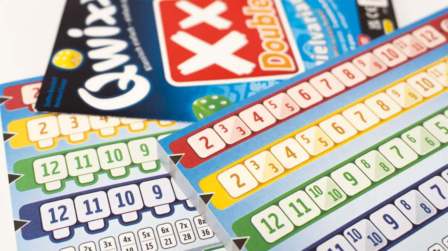 Bild: 4012426883699 | Qwixx - Double - Zusatzblöcke | NSV - Nürnberger Spielkarten Verlag