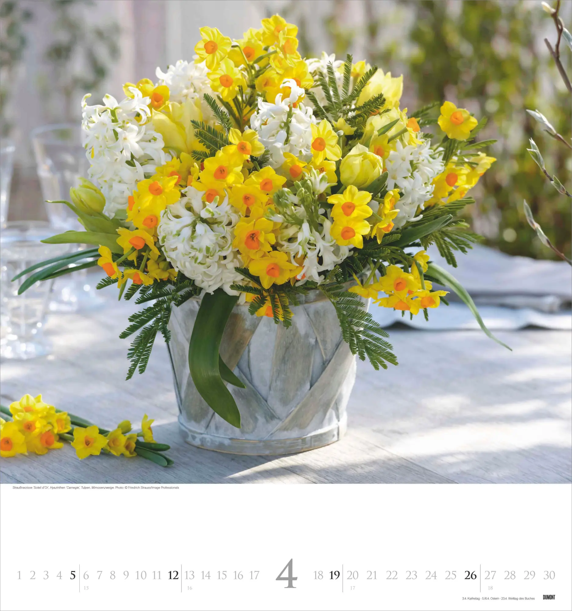 Bild: 4069095003699 | Bouquets 2026 - Foto-Kalender - Wand-Kalender - 45x48 -...