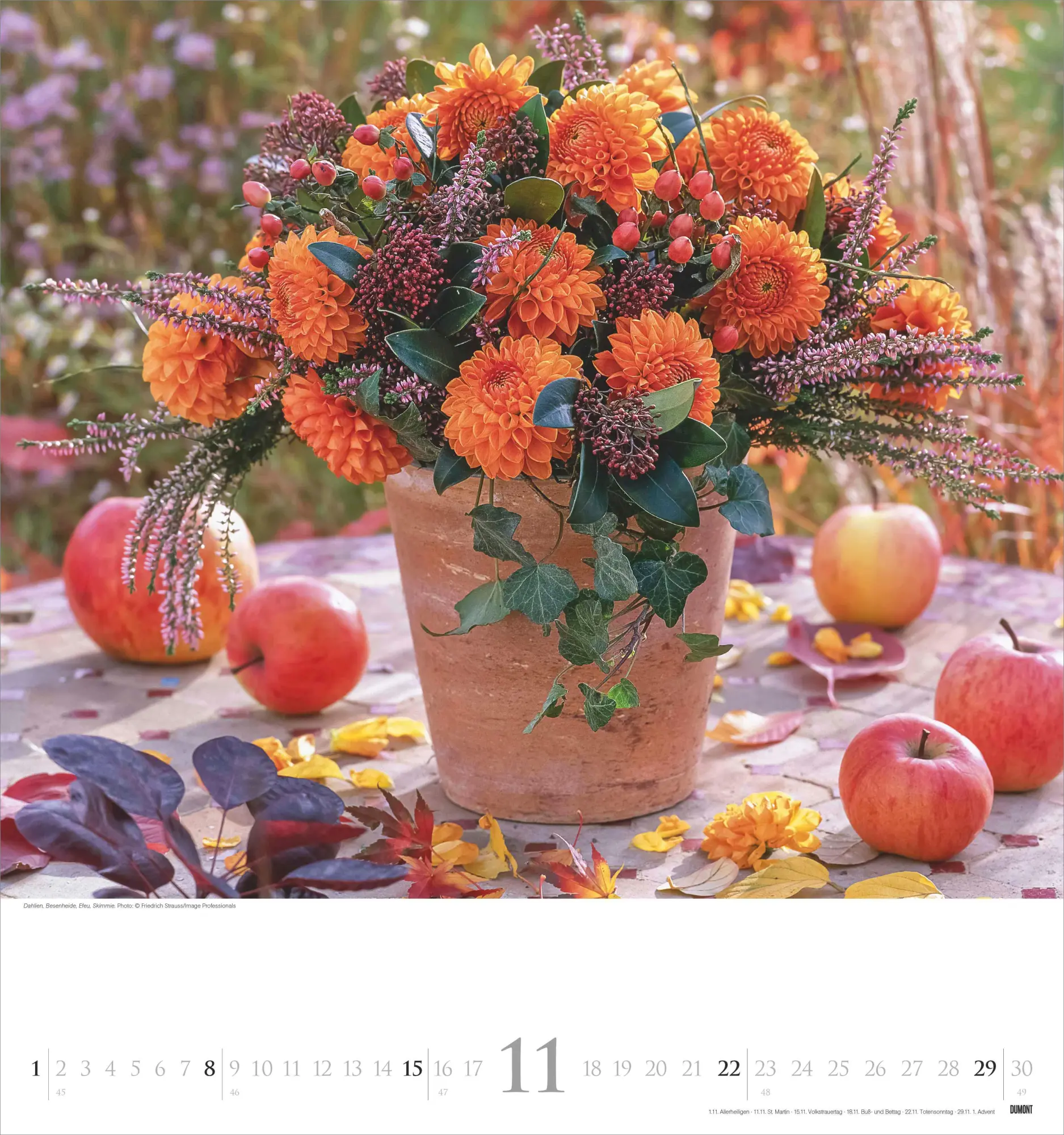 Bild: 4069095003699 | Bouquets 2026 - Foto-Kalender - Wand-Kalender - 45x48 -...