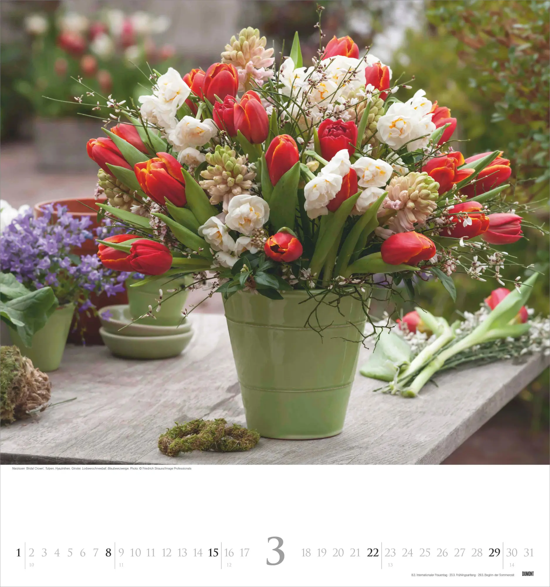 Bild: 4069095003699 | Bouquets 2026 - Foto-Kalender - Wand-Kalender - 45x48 -...