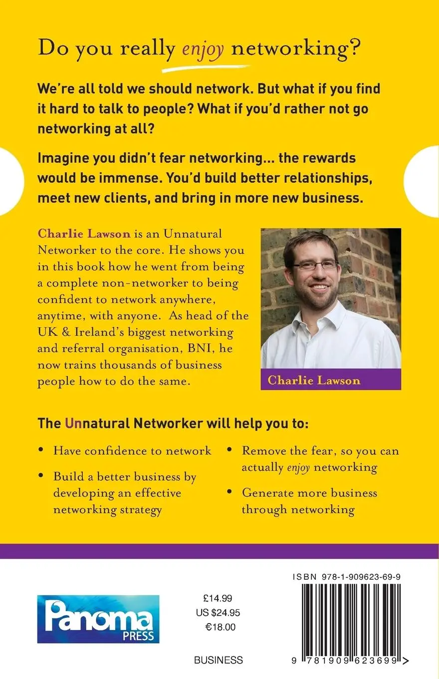 Rückseite: 9781909623699 | The Unnatural Networker | Charlie Lawson | Taschenbuch | Englisch
