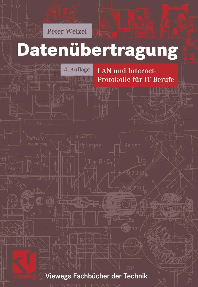 Cover: 9783528343699 | Datenübertragung | LAN und Internet-Protokolle für IT-Berufe | Welzel