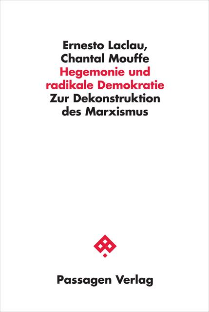 Cover: 9783709203699 | Hegemonie und radikale Demokratie | Zur Dekonstruktion des Marxismus