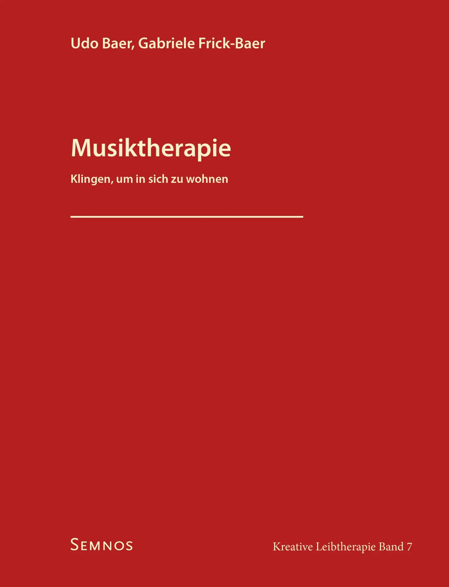 Cover: 9783934933699 | Musiktherapie | Udo Baer (u. a.) | Taschenbuch | 574 S. | Deutsch