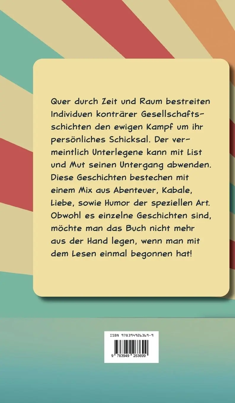 Rückseite: 9783949263699 | Der Champion der Dörfer | Schicksalsmelodien | Franz T. Fischbacher