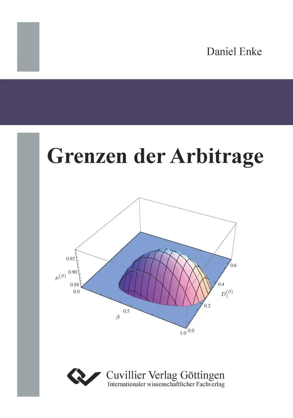 Cover: 9783954043699 | Grenzen der Arbitrage | Daniel Enke | Taschenbuch | 310 S. | Deutsch
