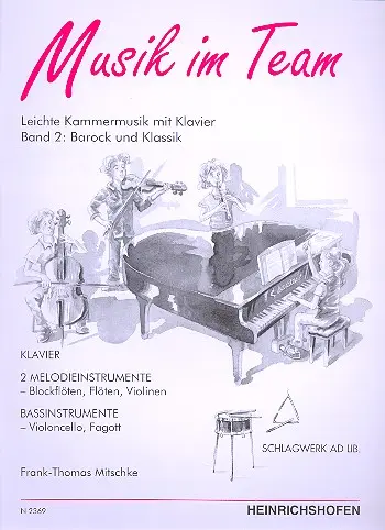 Cover: 9790204423699 | Musik im Team Band 2: Barock und Klassik | Frank-Thomas Mitschke