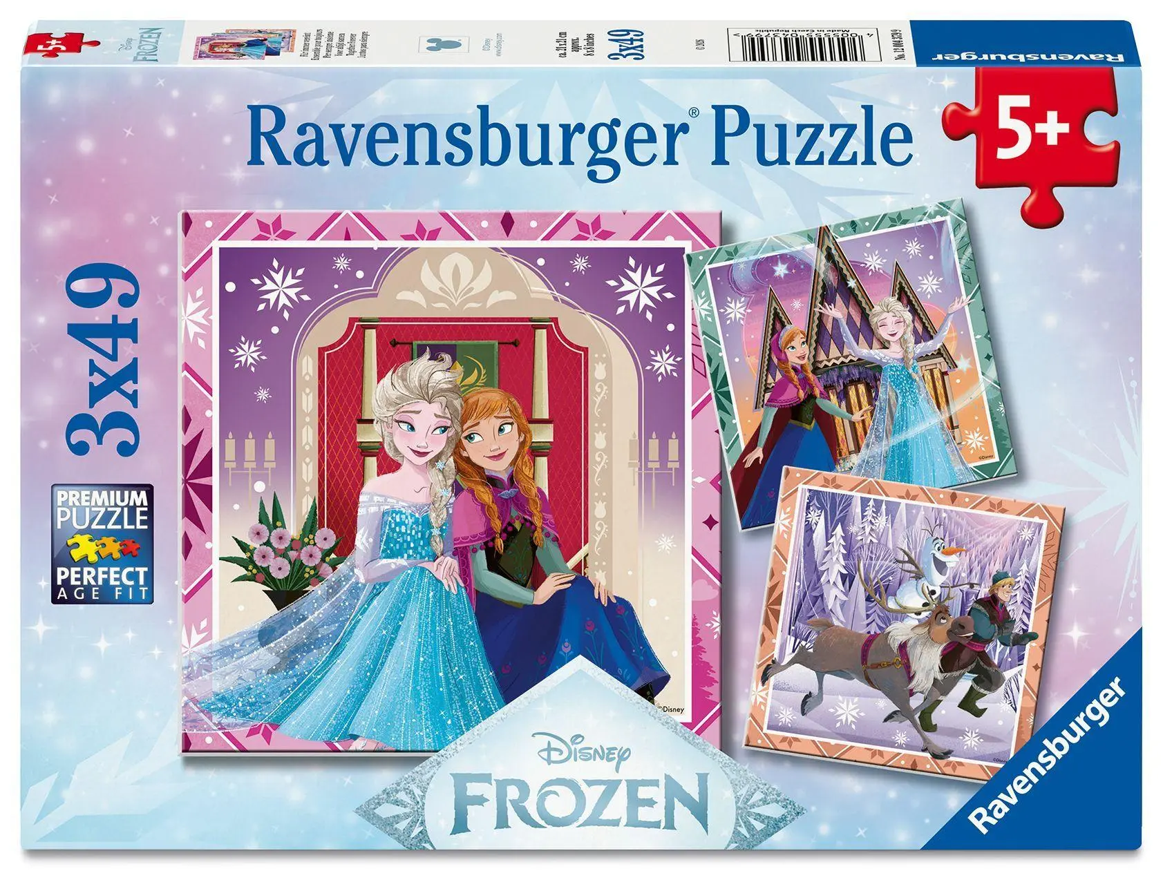 Cover: 4005555043799 | Kinderpuzzle 3x49 Teile - Disney Die Eiskönigin - Disney Frozen | 2026