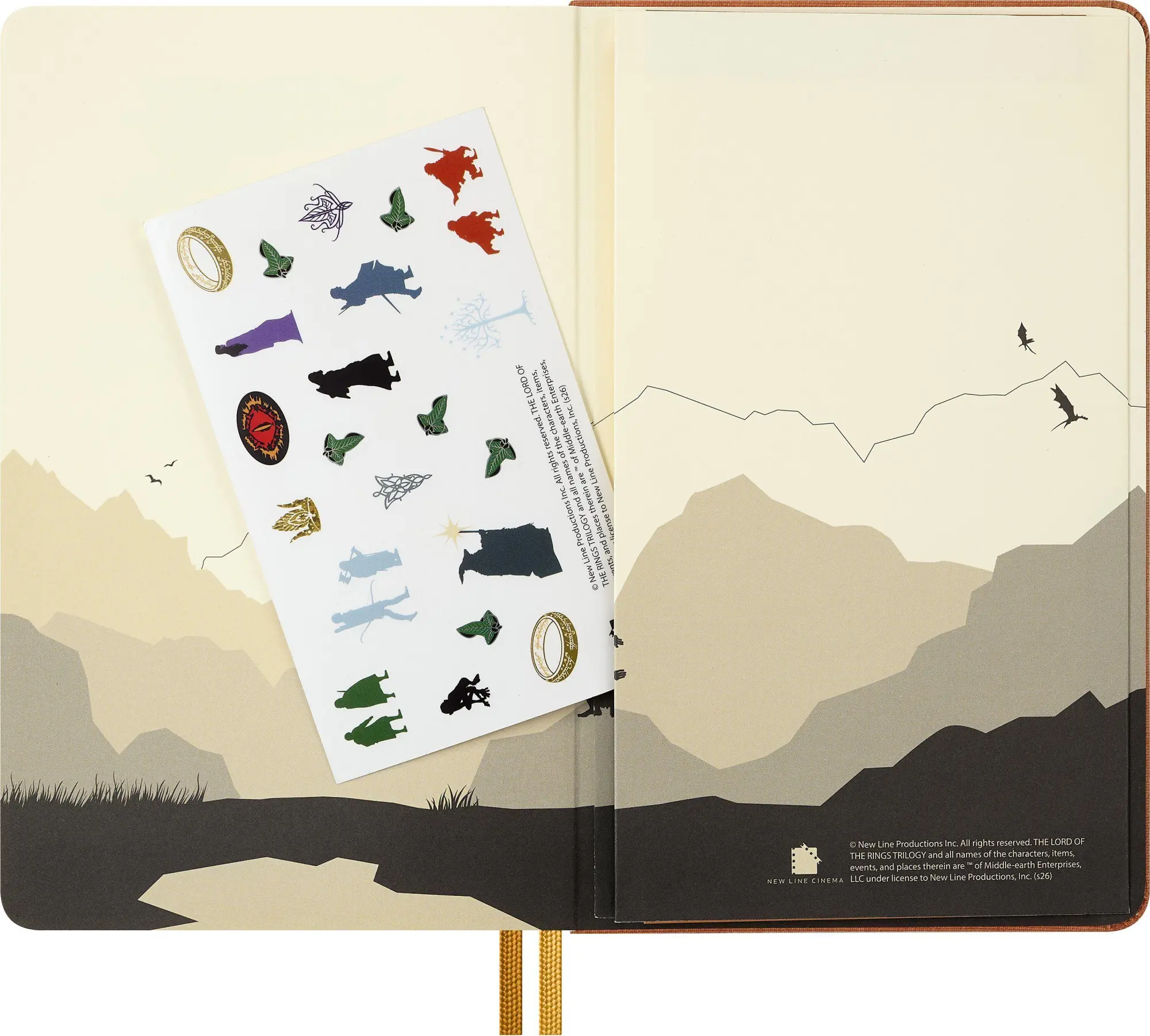 Bild: 8056711513799 | Moleskine Der Herr der Ringe Notizbuch Frodo Sam limitierte...