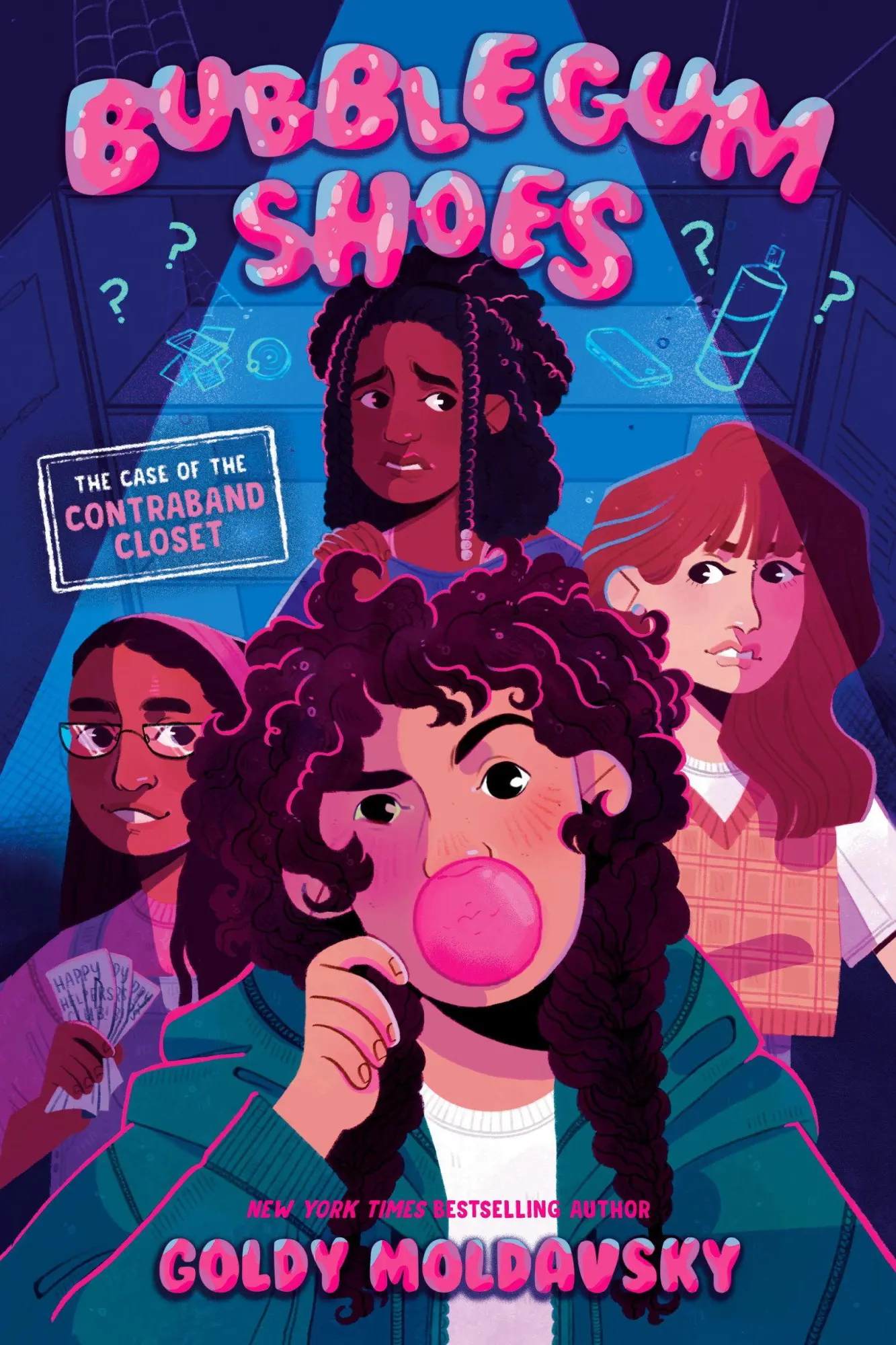 Cover: 9780593813799 | Bubblegum Shoes: The Case of the Contraband Closet | Goldy Moldavsky