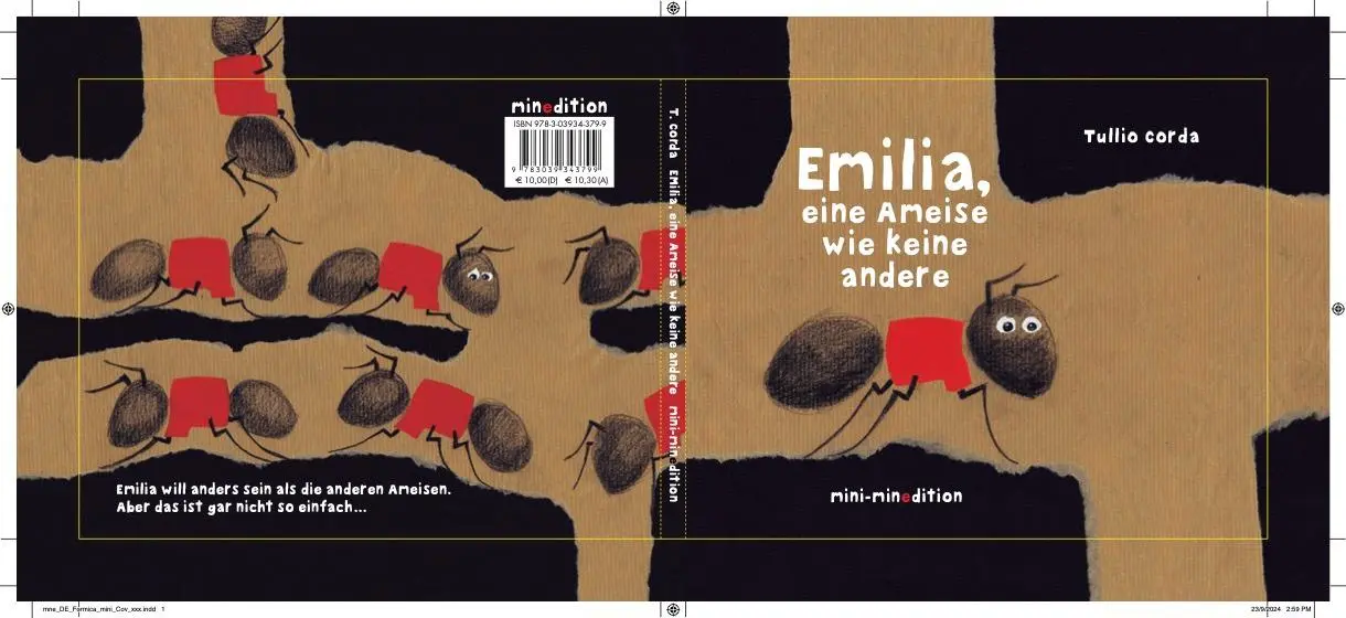 Rückseite: 9783039343799 | EMILIA, eine Ameise wie keine andere | Tullio Corda | Buch | 32 S.