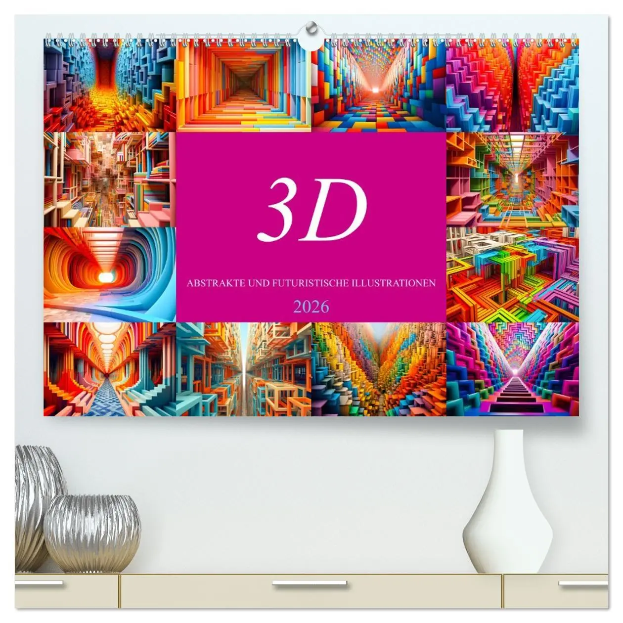 Cover: 9783457503799 | 3D - Abstrakte und futuristische Illustrationen (hochwertiger...