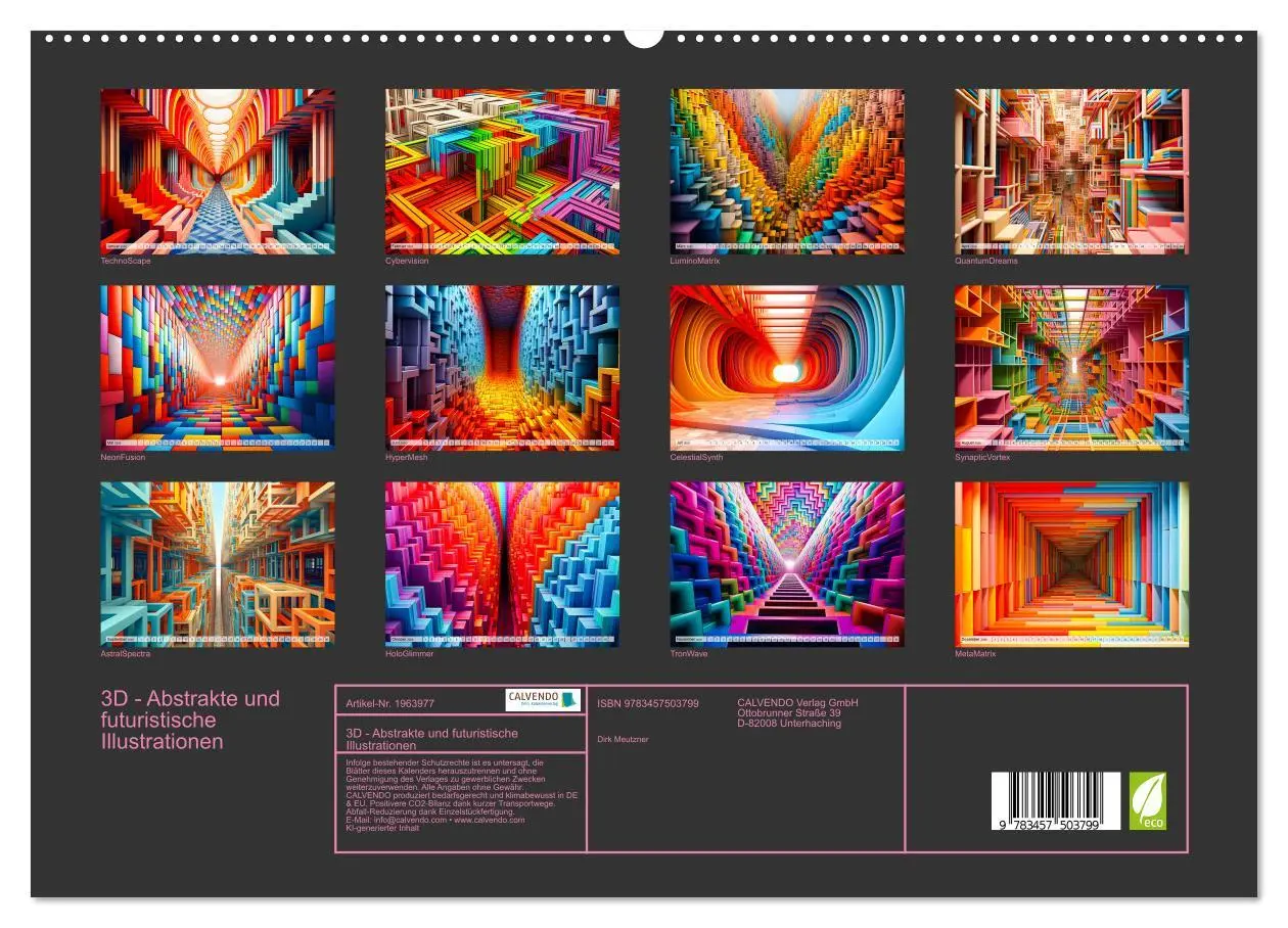 Bild: 9783457503799 | 3D - Abstrakte und futuristische Illustrationen (hochwertiger...
