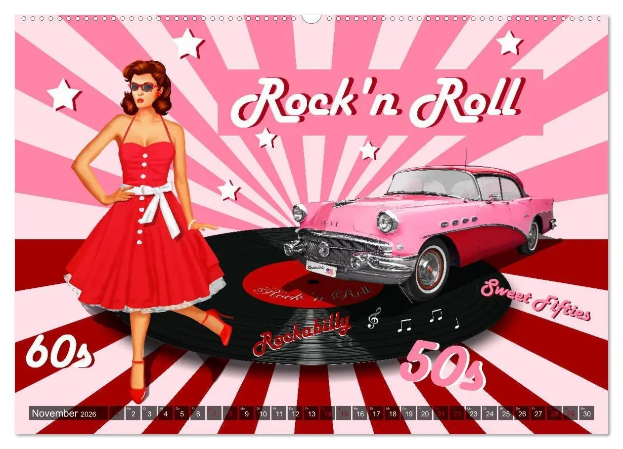 Bild: 9783457743799 | Pin-Up Girls im Retro Style by Mausopardia (hochwertiger Premium...
