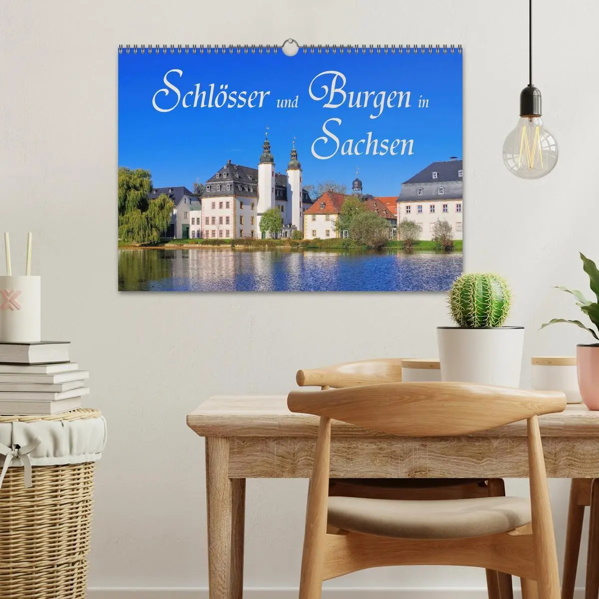 Bild: 9783516073799 | Schlösser und Burgen in Sachsen (Wandkalender 2026 DIN A3 quer),...