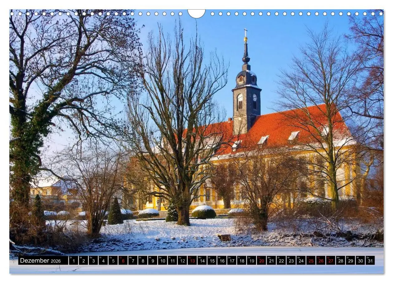 Bild: 9783516073799 | Schlösser und Burgen in Sachsen (Wandkalender 2026 DIN A3 quer),...