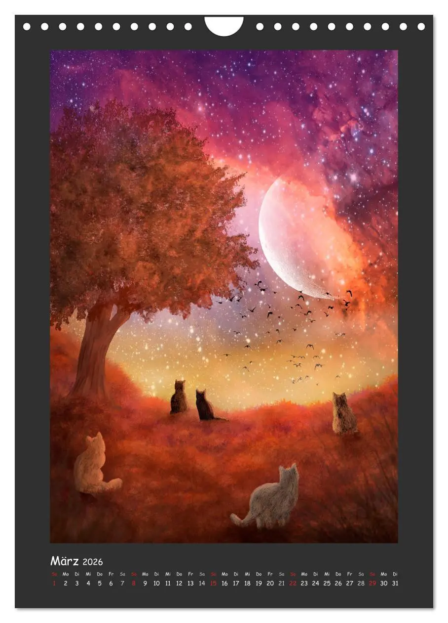 Bild: 9783516383799 | Kleine Träumer (Wandkalender 2026 DIN A4 hoch), CALVENDO...