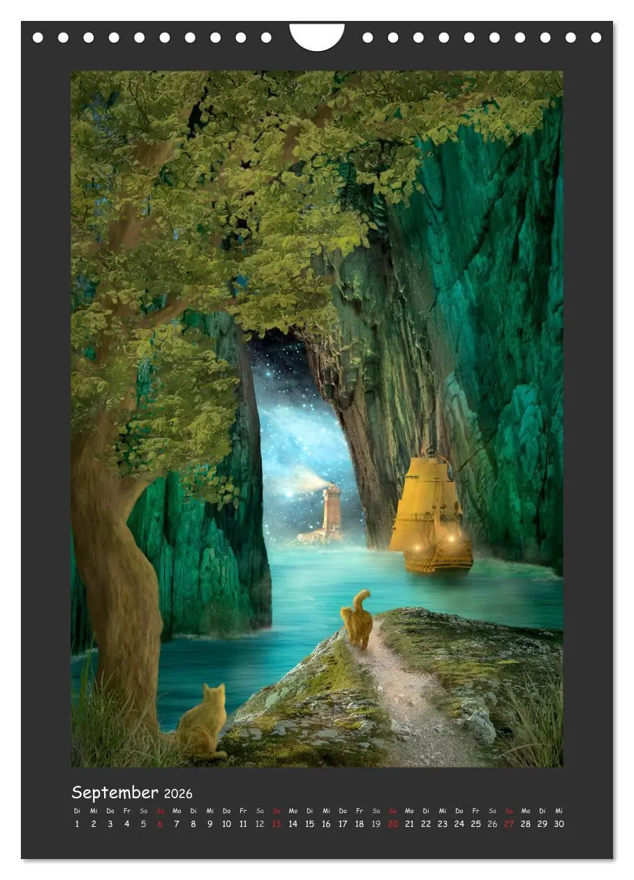 Bild: 9783516383799 | Kleine Träumer (Wandkalender 2026 DIN A4 hoch), CALVENDO...