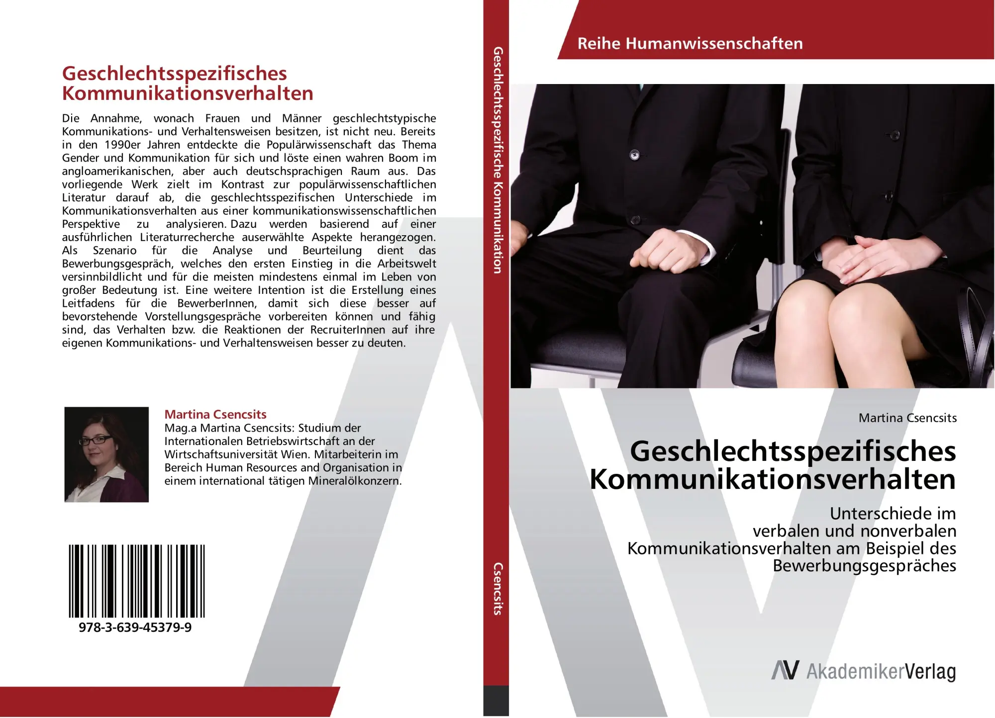 Cover: 9783639453799 | Geschlechtsspezifisches Kommunikationsverhalten | Martina Csencsits