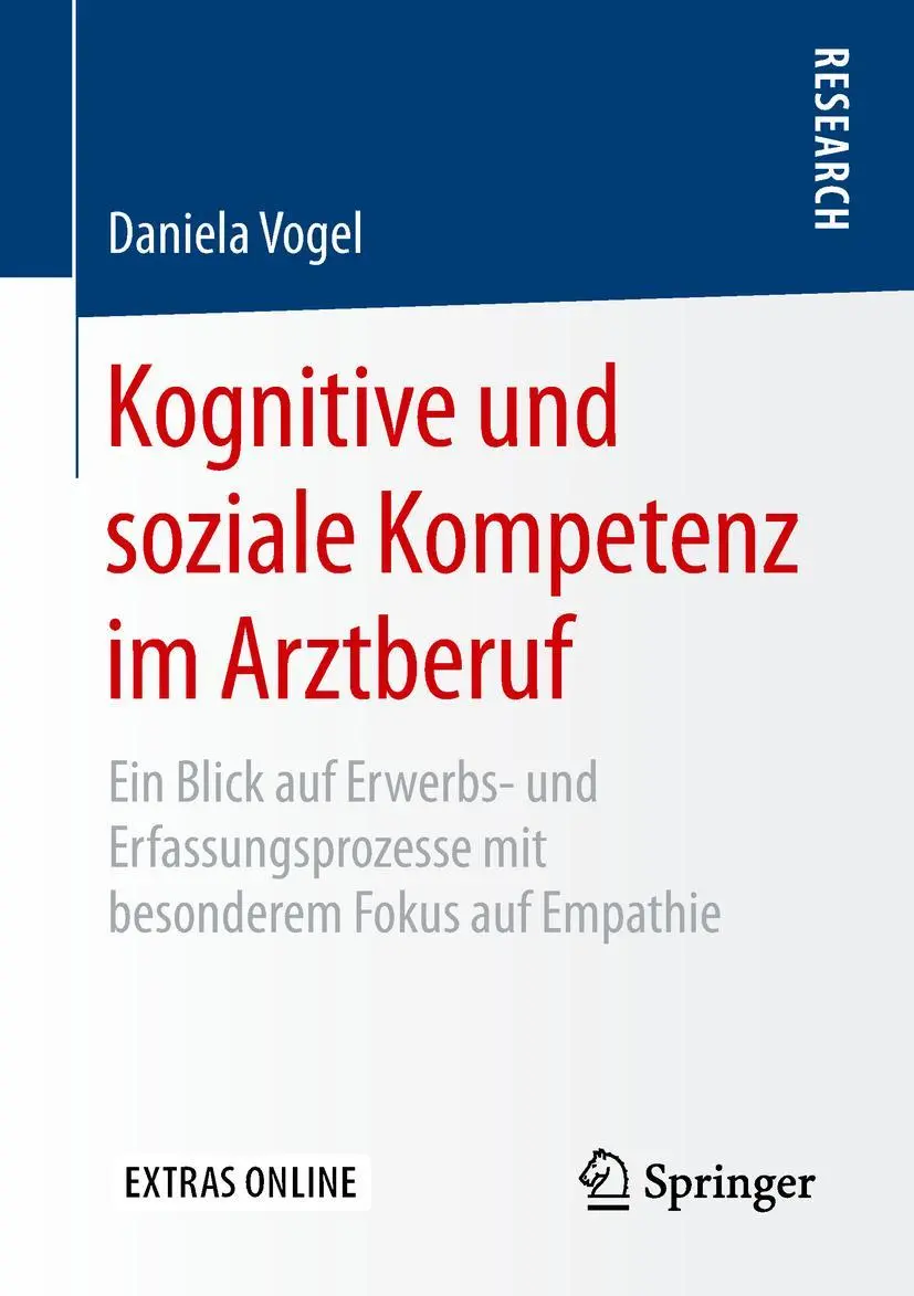 Cover: 9783658263799 | Kognitive und soziale Kompetenz im Arztberuf | Daniela Vogel | Buch