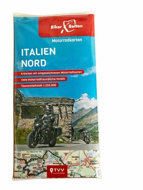 Cover: 9783937063799 | Motorradkarten Set Italien Nord | BikerBetten Tourenkarten 1: 250 000
