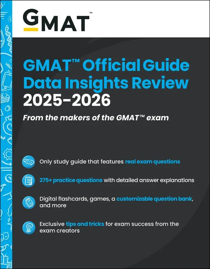 Cover: 9781394333899 | GMAT Official Guide Data Insights Review 2025-2026 | Gmac | Buch
