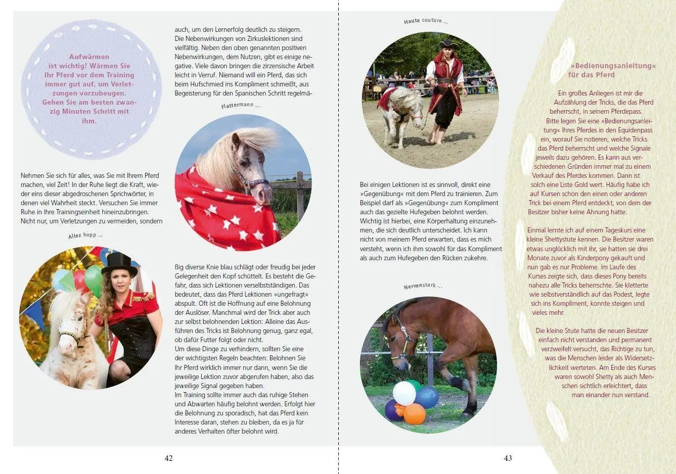 Bild: 9783275023899 | Zirkuslektionen mit Spaß und System | Annika Markgraf | Taschenbuch